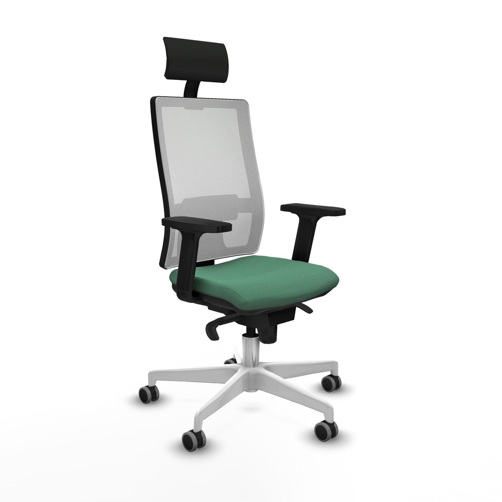 Silla de Oficina Piqueras y Crespo 2D026G1 Verde Esmeralda