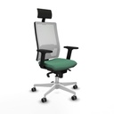 Silla de Oficina Piqueras y Crespo 2D026G1 Verde Esmeralda