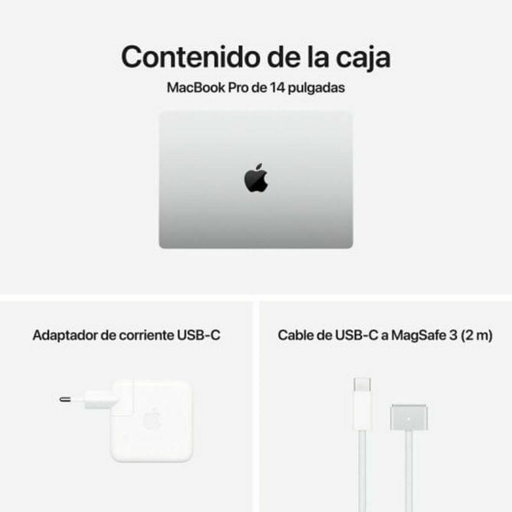 Laptop Apple MW2X3Y/A Spanish Qwerty 14,2" M4 16 GB RAM 1 TB SSD
