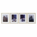 Cuadro DKD Home Decor Jarrón (35 x 2 x 45 cm) (4 Unidades)