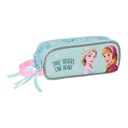 Estuche Escolar Frozen One heart Verde Turquesa 21 x 8 x 6 cm
