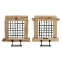 Decorative Figure Home ESPRIT Natural Single part 65 x 18 x 75 cm