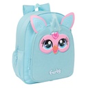 Mochila Escolar Furby Azul cielo 32 x 38 x 12 cm