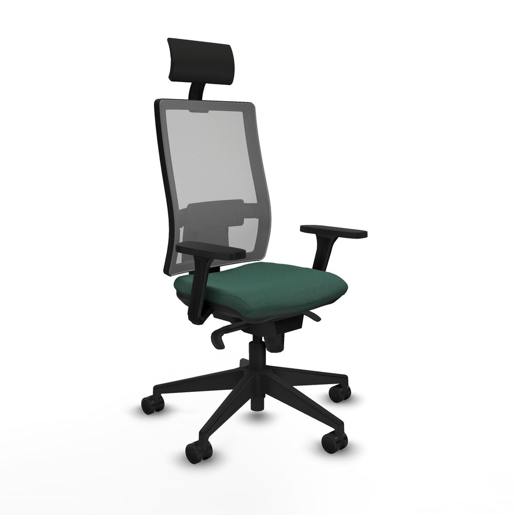 Silla de Oficina con Cabecero Piqueras y Crespo 3D066N1
