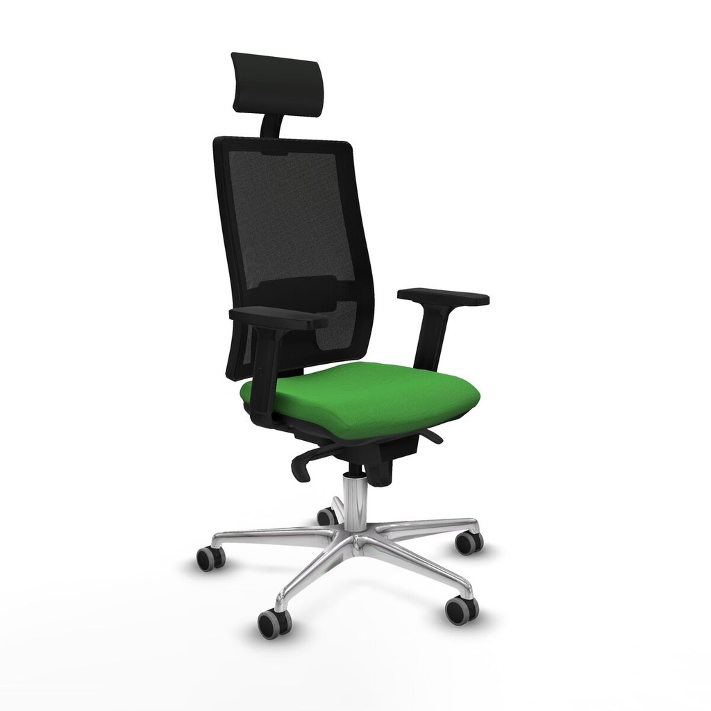 Office Chair with Headrest Piqueras y Crespo 2D086G1 Green