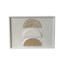 Decorative box Versa Paper MDF Wood