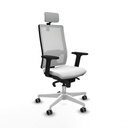 Silla de Oficina Piqueras y Crespo 2D026G2 Blanco