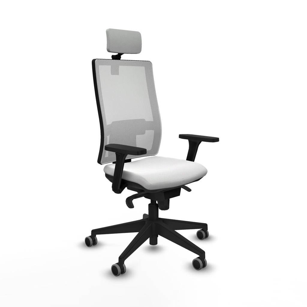 Silla de Oficina Piqueras y Crespo 3D066G2 Blanco