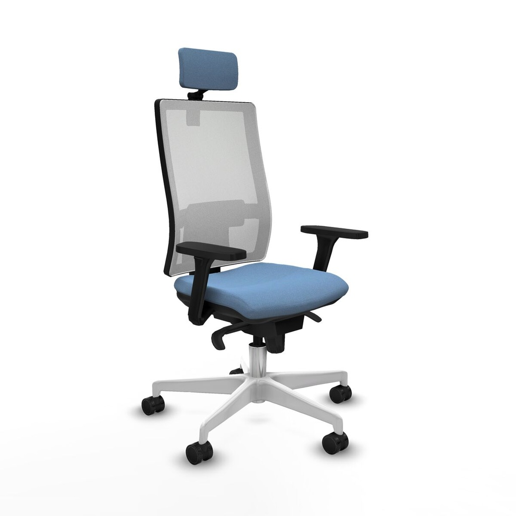 Silla de Oficina Piqueras y Crespo 3D026N2 Azul cielo