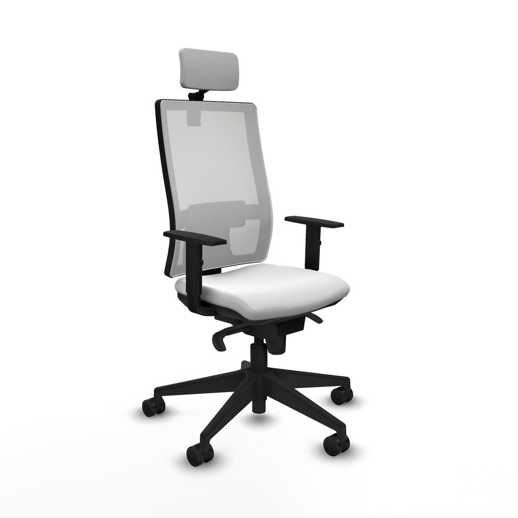 Silla de Oficina Piqueras y Crespo 1D066N2 Blanco