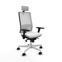 Silla de Oficina Piqueras y Crespo 3D026N2 Blanco