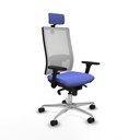 Silla de Oficina Piqueras y Crespo 3D086N2 Azul claro