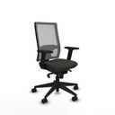 Silla de Oficina Horna Piqueras y Crespo 2D066N0 Negro