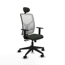 Silla de Oficina Piqueras y Crespo 1D066N1 Negro