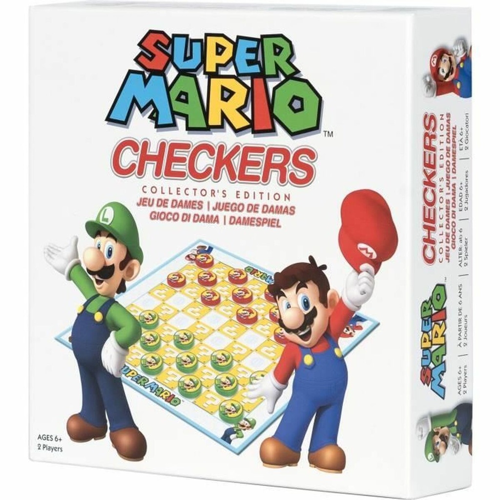 Juego de Mesa Goliath Super Mario Checkers