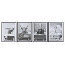 Lienzo Home ESPRIT Poliestireno Lienzo 45 x 2,2 x 60 cm