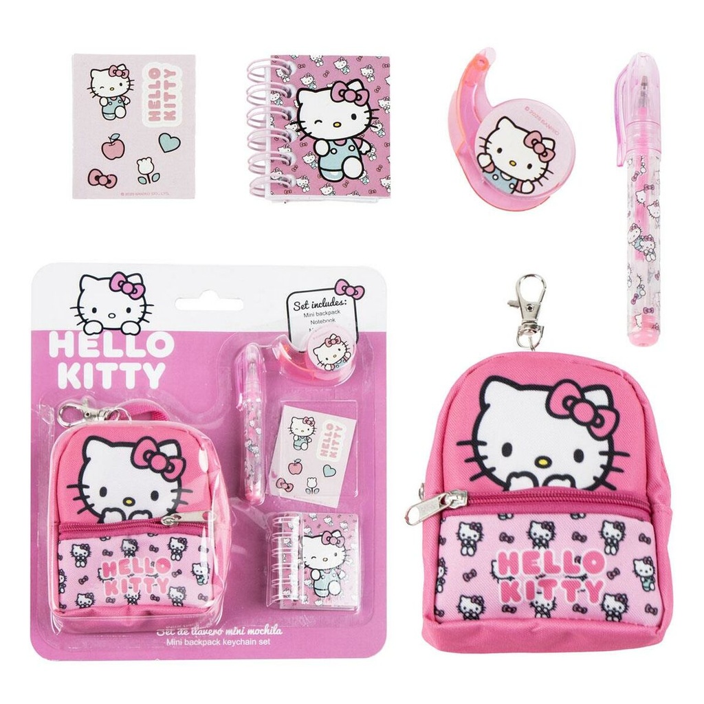 Stationery Set Hello Kitty Multicolour 5 Pieces