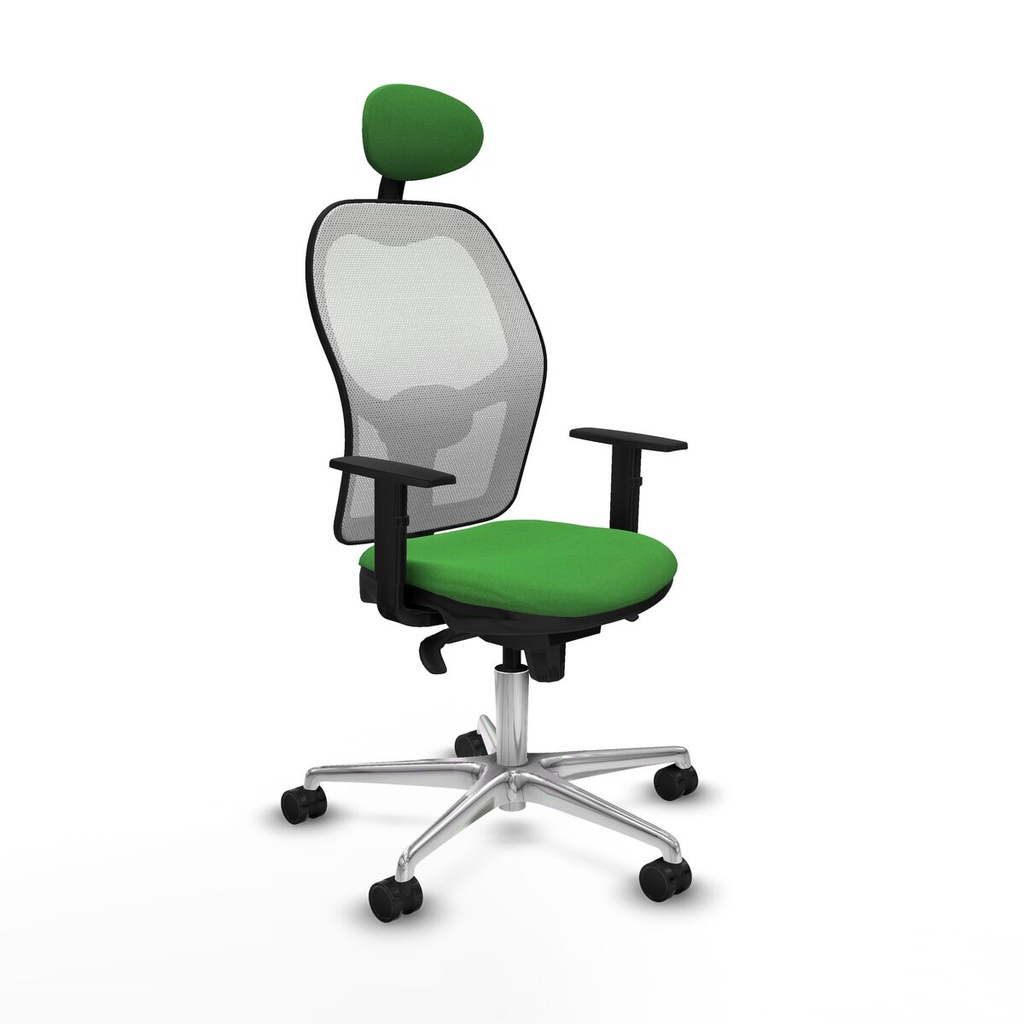 Office Chair with Headrest Jorquera Piqueras y Crespo 1D086N1 Green