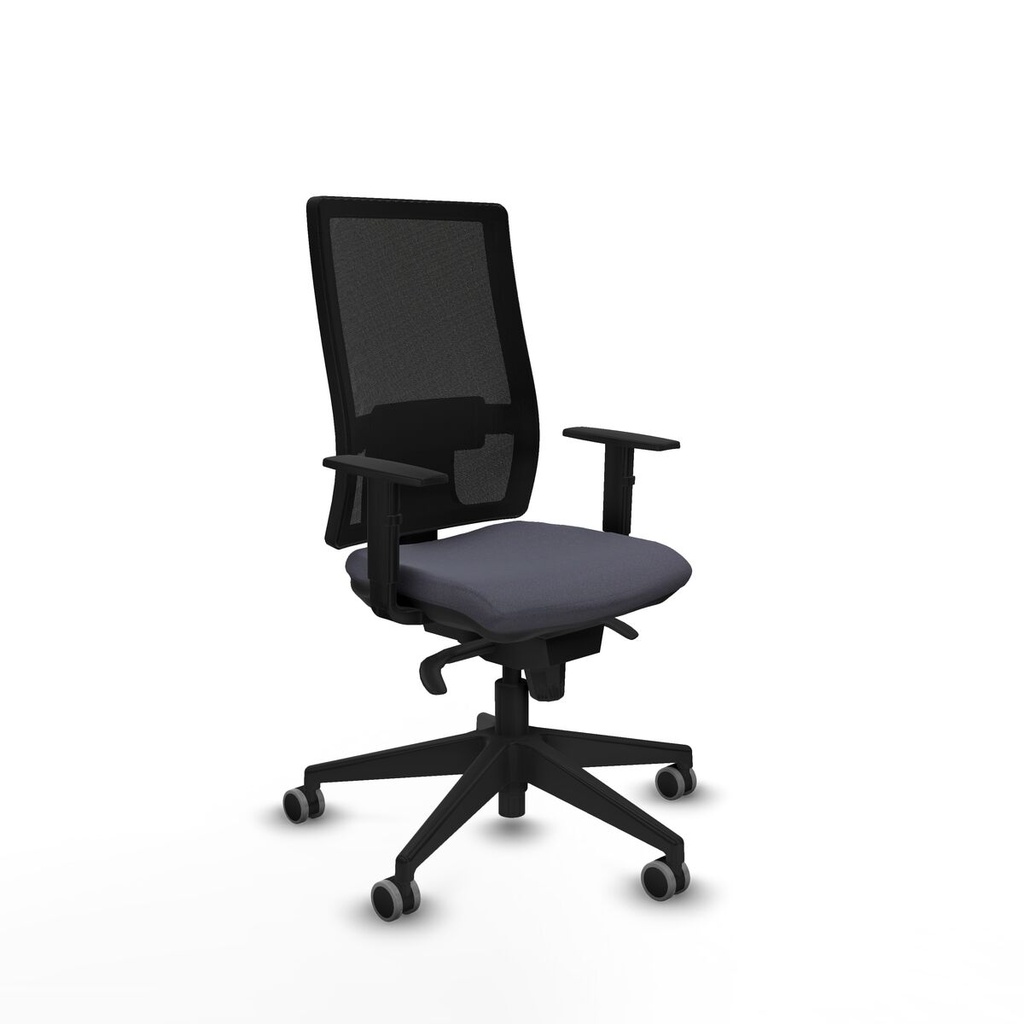 Silla de Oficina Piqueras y Crespo 1D066G0 Gris oscuro