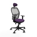 Office Chair with Headrest Jorquera Piqueras y Crespo 1D036G1 Purple