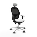 Office Chair with Headrest Jorquera Piqueras y Crespo 1D086G1 White