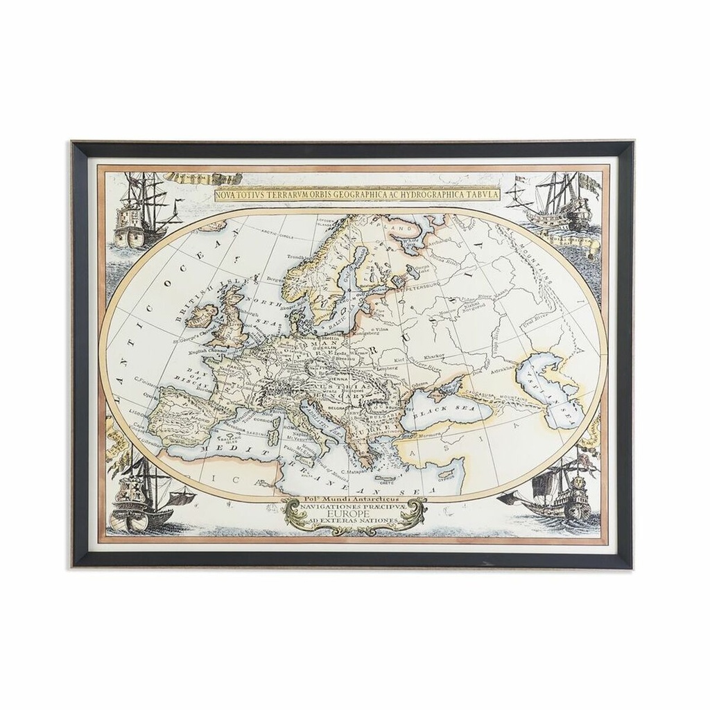 Cuadro DKD Home Decor Cristal Poliestireno 83,5 x 3 x 63,5 cm