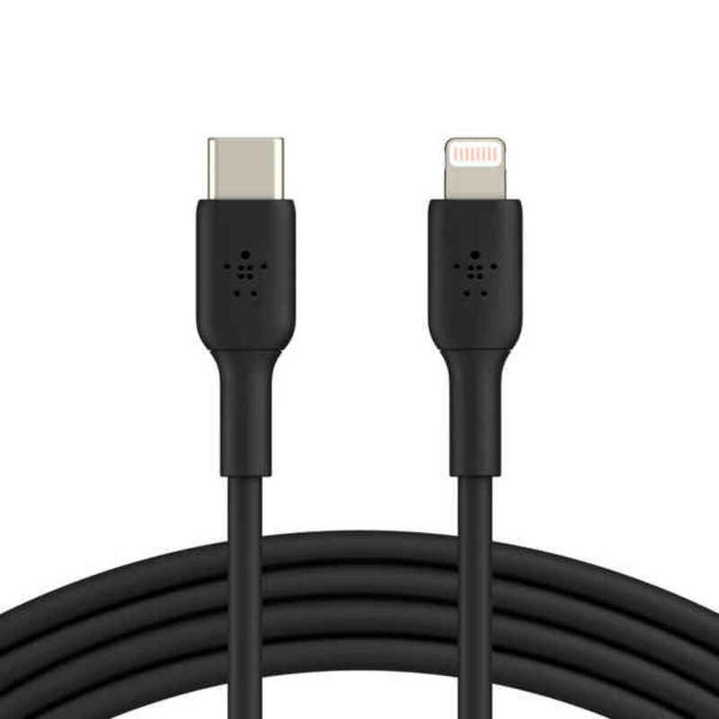 Cable USB-C a Lightning Belkin CAA003BT1MBK 1 m