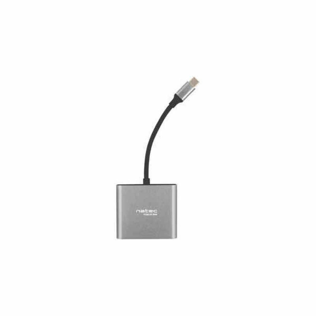 USB Hub Natec Fowler Mini Black (1 Unit)