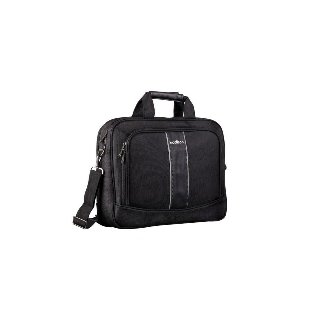 Maletín para Portátil Addison 309015 Negro Monocromo 15,6''