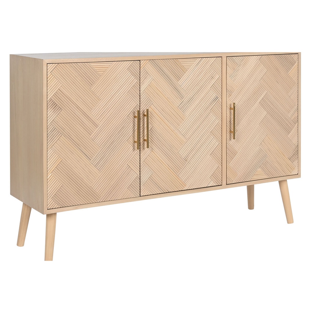 Sideboard Home ESPRIT Natural Paolownia wood MDF Wood 120 x 34 x 76 cm