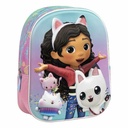 3D School Bag Gabby's Dollhouse Pink 25,0 x 31,0 x 10,0 cm