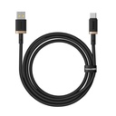 USB A to USB-C Cable Baseus P10377802U01-00 Black Gold 1 m