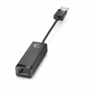 USB 2.0 to RJ45 Network Adapter HP 4Z7Z7AA Black