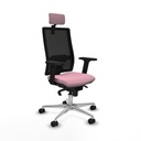 Office Chair with Headrest Piqueras y Crespo 2D086N2 Pink