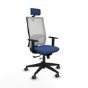 Office Chair with Headrest Horna Traslack Piqueras y Crespo 1D066G2