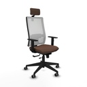 Office Chair with Headrest Horna Traslack Piqueras y Crespo 1D066G2