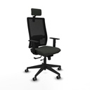 Office Chair with Headrest Horna Traslack Piqueras y Crespo 1D066G2