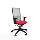Silla de Oficina Piqueras y Crespo 1D066G0 Rojo