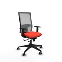 Silla de Oficina Piqueras y Crespo 1D066G0 Naranja Oscuro