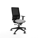 Silla de Oficina Piqueras y Crespo 1D066G0 Gris claro