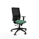 Silla de Oficina Piqueras y Crespo 1D066G0 Verde Esmeralda