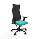 Office Chair Piqueras y Crespo B2D036N Turquoise