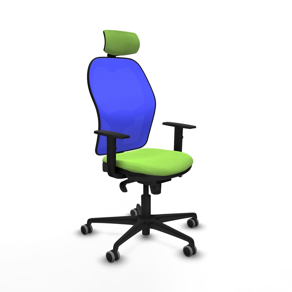 Silla de Oficina con Cabecero Piqueras y Crespo 1D036G2 Pistacho