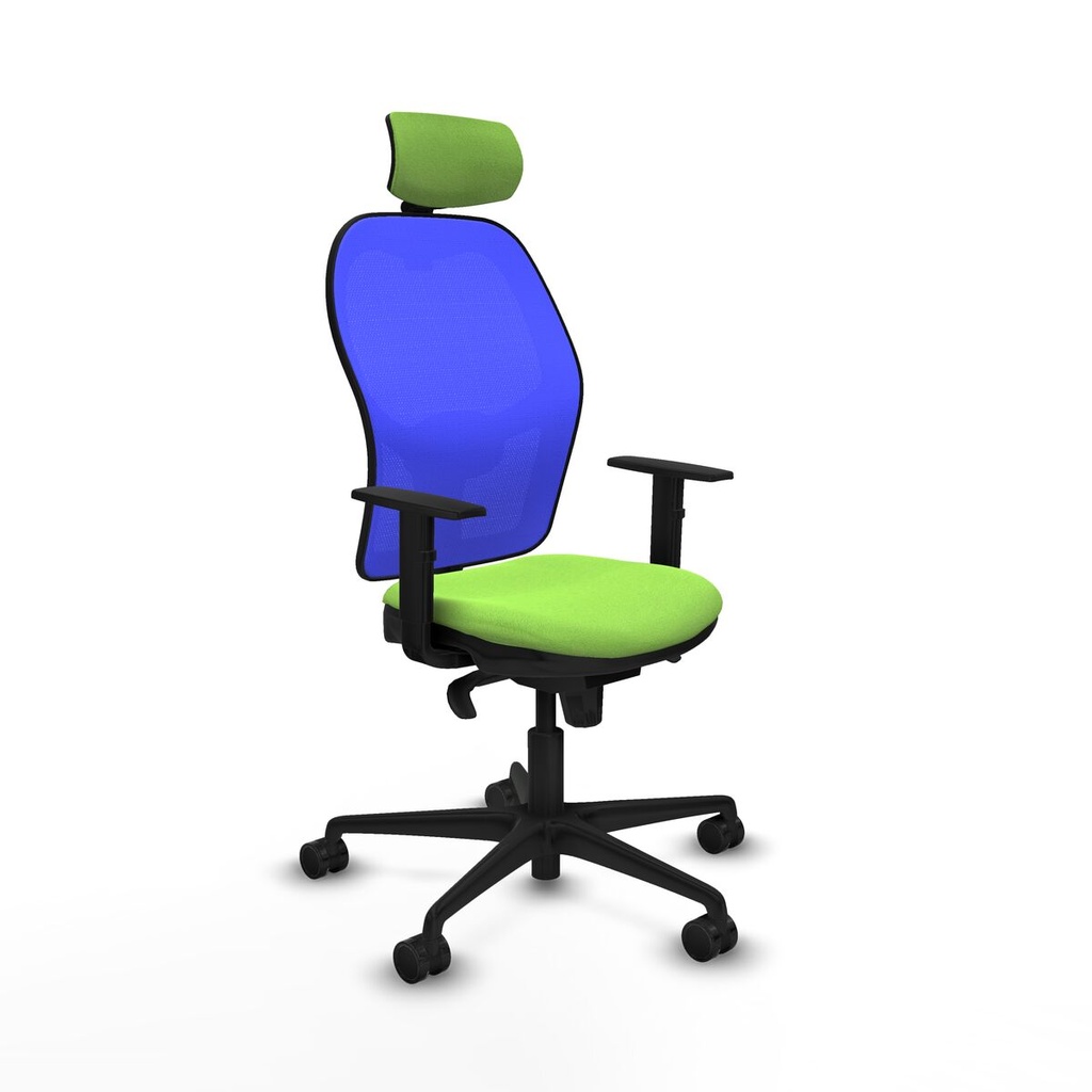 Silla de Oficina con Cabecero Piqueras y Crespo 1D036N2 Pistacho