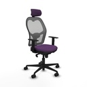 Office Chair with Headrest Piqueras y Crespo 1D036N2 Purple