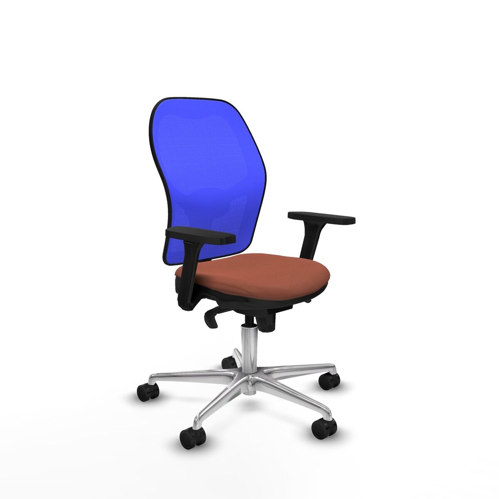 Office Chair Piqueras y Crespo 3D086N0 Blue Brown