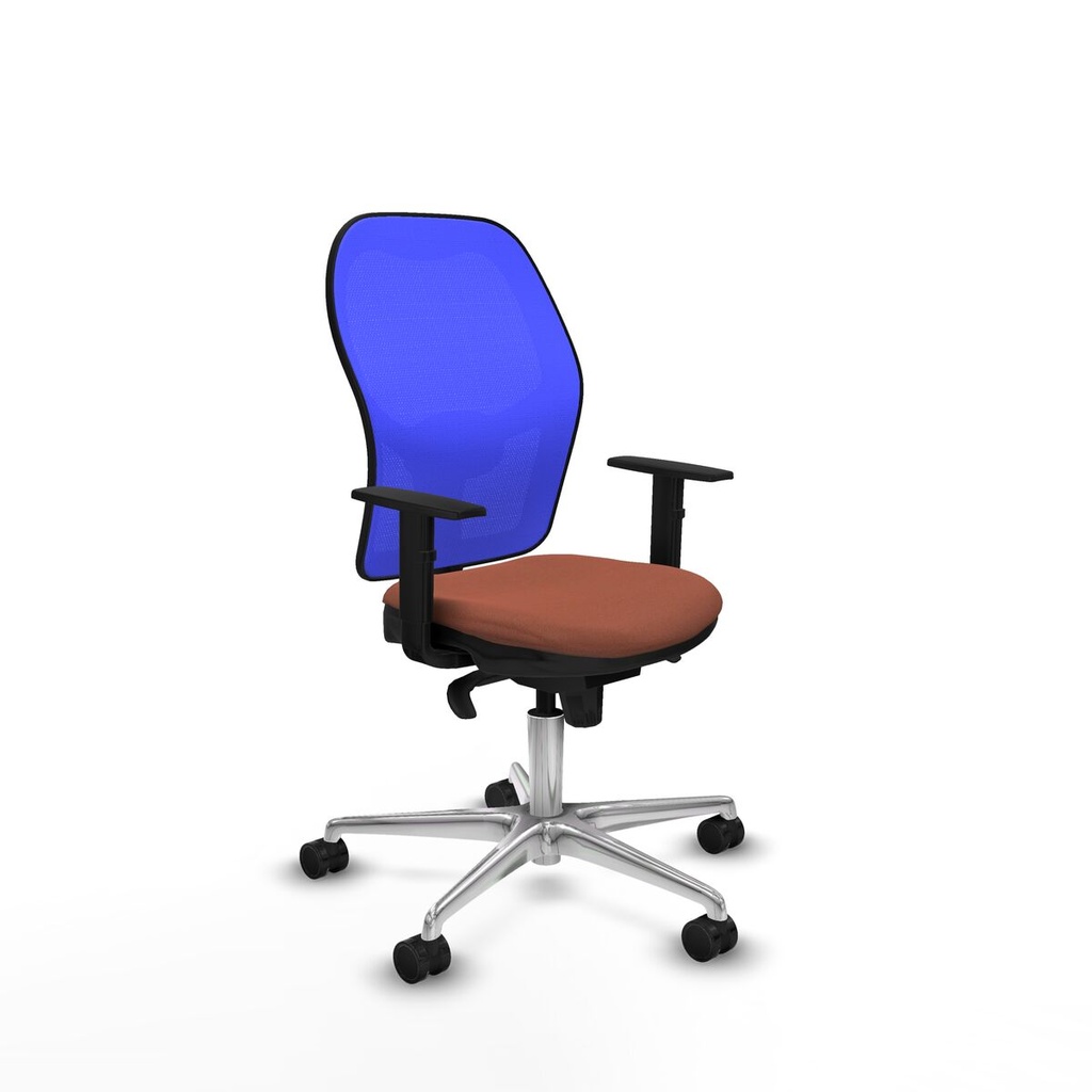 Office Chair Piqueras y Crespo 1D086N0 Blue Brown