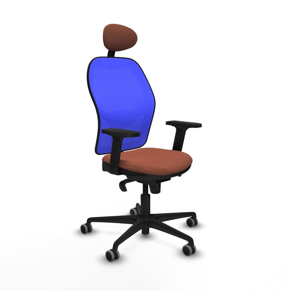 Office Chair Piqueras y Crespo 2D036G1 Blue Brown