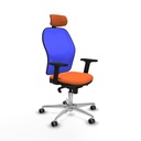 Silla de Oficina Piqueras y Crespo 2D086G2 Naranja