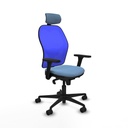 Silla de Oficina Piqueras y Crespo 3D036N2 Azul cielo